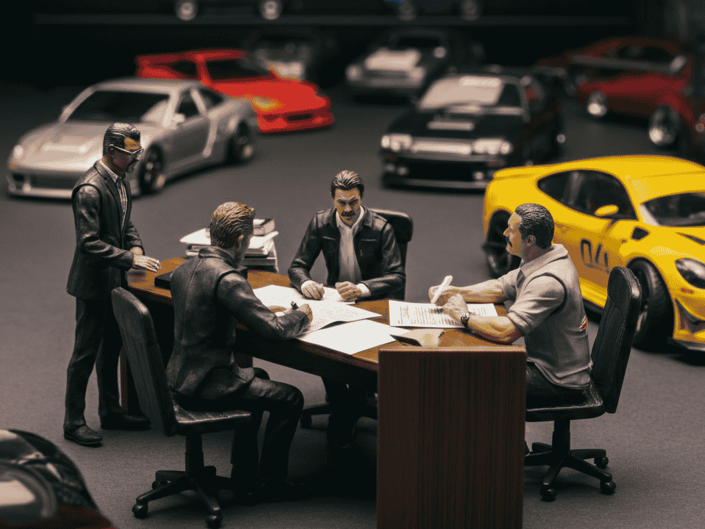 “JDM Expo import experts assisting visitors with car purchases and import guidance