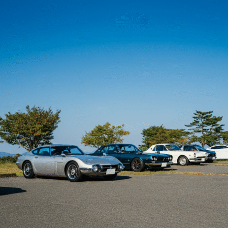 open sky featuring some best japanese classic cars